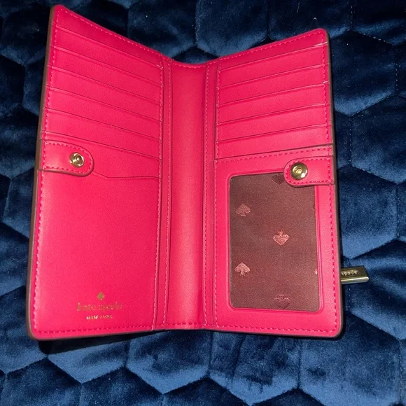Kate Spade Pink Wallet - Picture 3 of 4